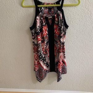 INC sleeveless/ halter top